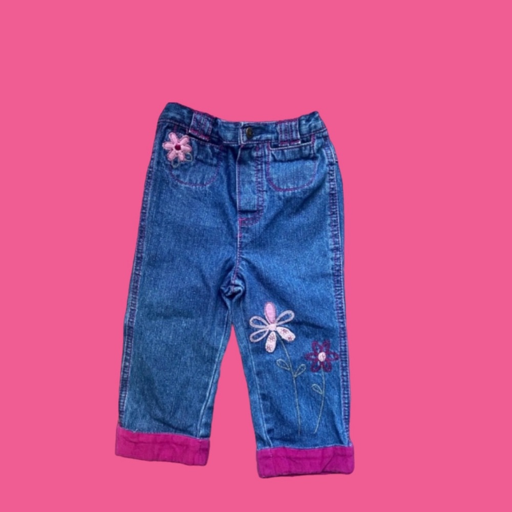Baby Headquarters Infant Girls Denim Jeans